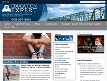 Tablet Screenshot of education-expert.com